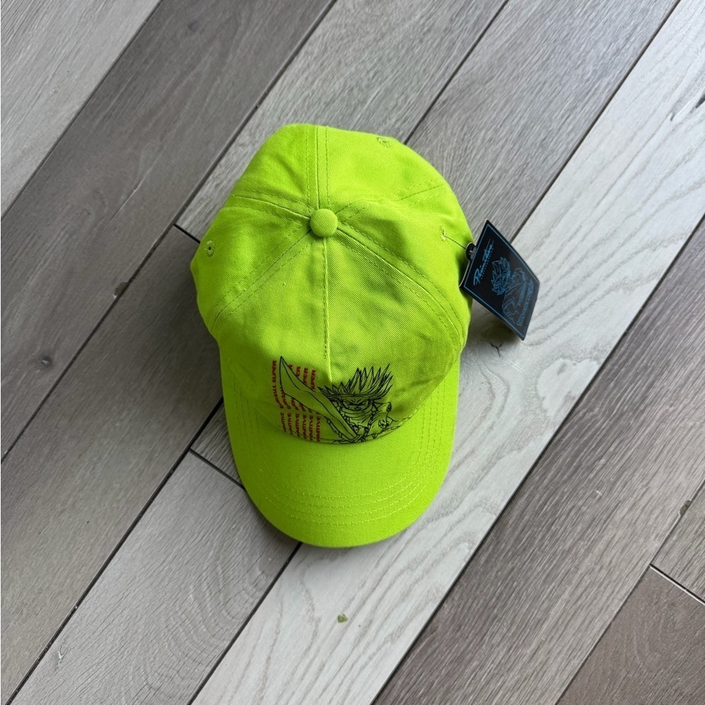 Dragon Ball x Primitive Neon Green Cap